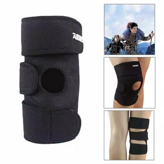 Original Aolikes Pelindung Lutut/ Deker lutut/ Original Kneepad 3 Strap Adjustable