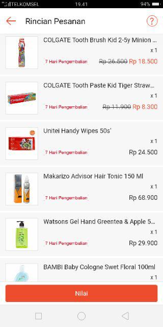 Unitei Handy Wipes 50s