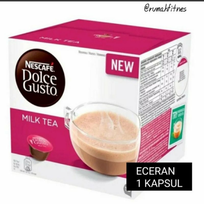 Jual NESCAFE Dolce Gusto Milk Tea 1 Kapsul ECERAN | Shopee Indonesia