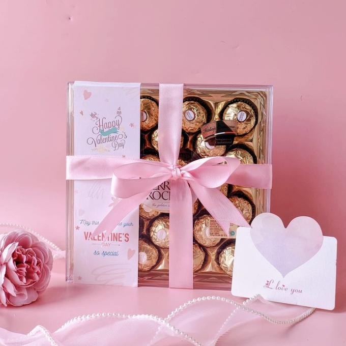 

COKLAT FERRERO ROCHER KADO VALENTINE COKLAT BUNGA COKLAT VALENTINE DG654EAFVD