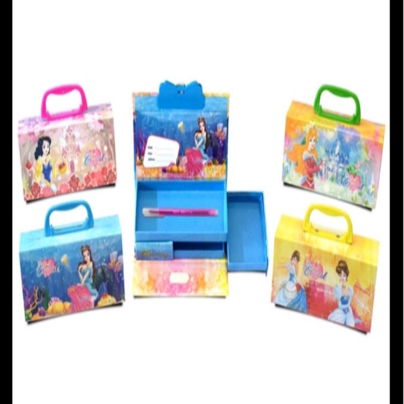 ☑️Pencil Case Kiky ☑️ Kotak Pensil ☑️ Dusgrip ☑️ Tepak Pensil Kode 3 Tingkat☑️-4