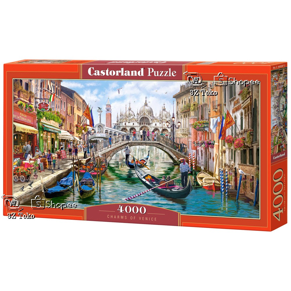 Jigsaw Puzzle: Castorland - Charms of Venice - 4000 Piece
