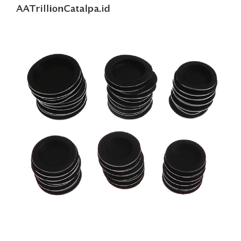 (AATrillionCatalpa) 5pcs / Set Plug Stopper / Penutup Celengan Uang Bahan Karet Ukuran 34mm - 50mm