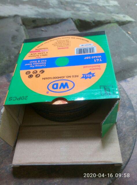 Batu Gerinda Potong Wd 4 X 1,2 Gurinda Wd