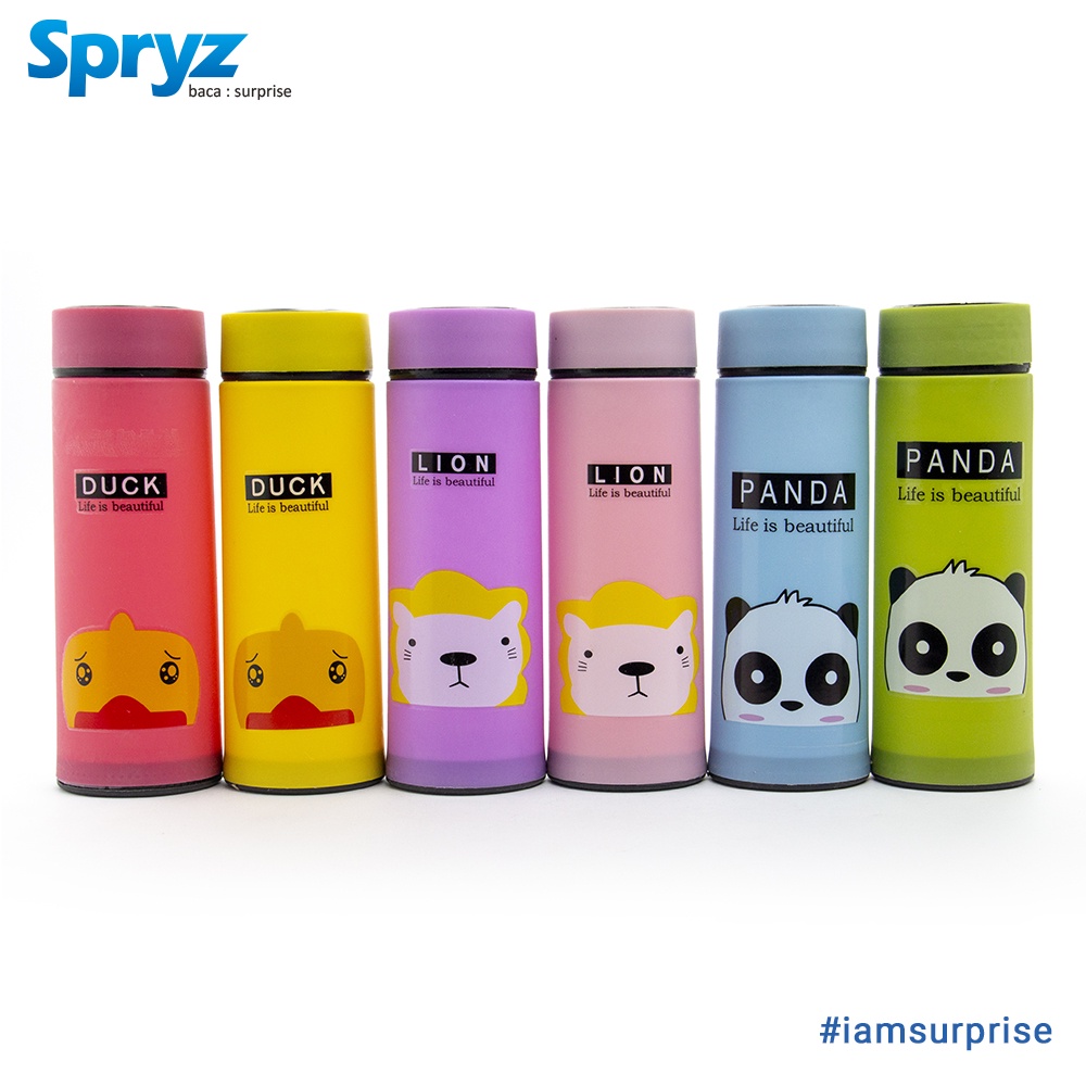 Spryz Botol Minum Kaca 500ml