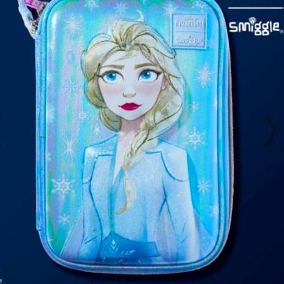 

Lebih Untung Tempat Kotak Pensil Pencil Case HARD TOP Smiggle Frozen Princess Elsa Anna SMIGGLE Original 100 %