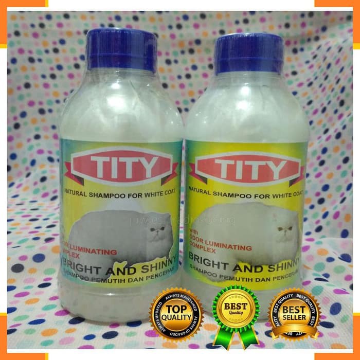 TITY SHAMPO - Sampo Kucing Bulu Putih