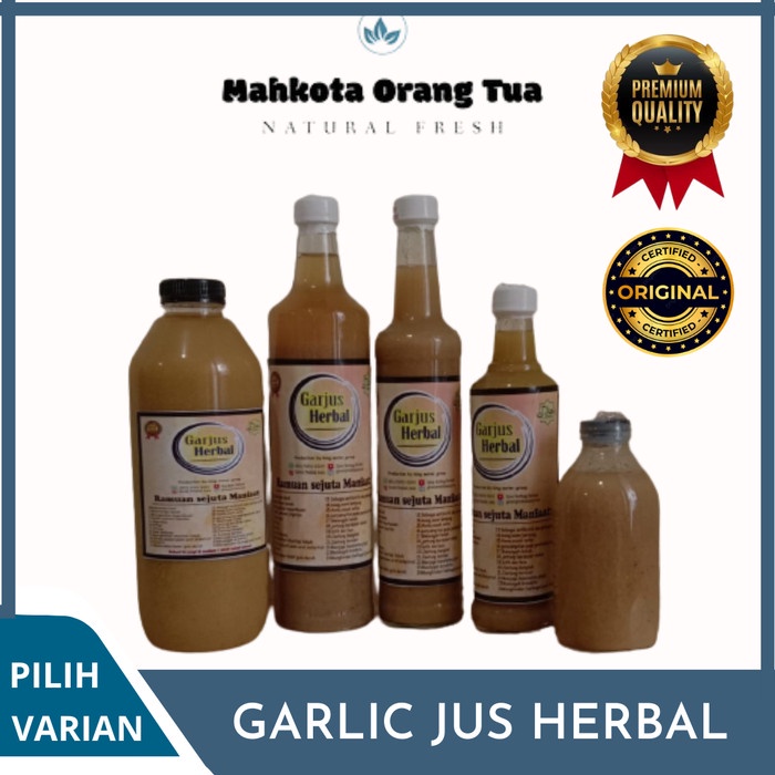 

(BISA COD) Garjus Jus Bawang Putih Tunggal Terbaik 250 ml 650 ml - 250ml
