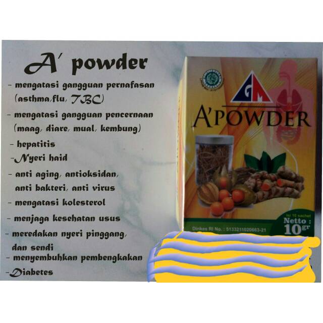 Harga Promo A Powder Gm Obat Herbal Untuk Segala Macam Penyakit Shopee Indonesia