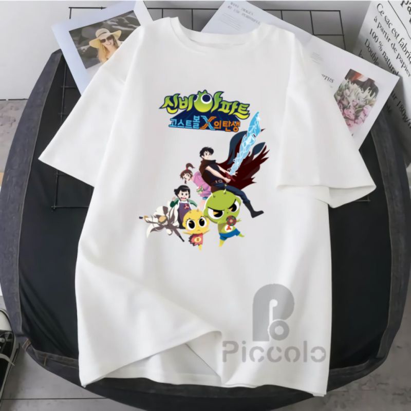 KAOS ANAK SHINBI HOUSE THE HAUNTED HOUSE GAMBAR  JERNIH /BAHAN PREMIUM /kaos anak (free nama)