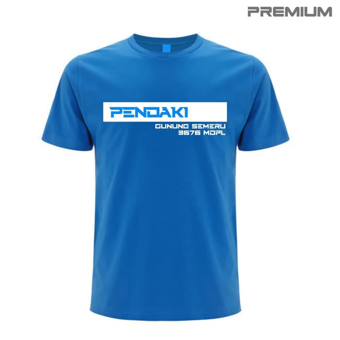 KAOS DISTRO PENDAKI GUNUNG SEMERU 3676 MDPL