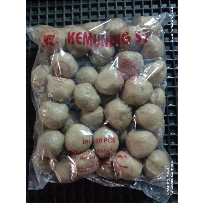 Bakso sapi kemuning 57 isi 50