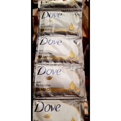 Dove Shampoo All Varian renceng 8 ml x 12 pcs