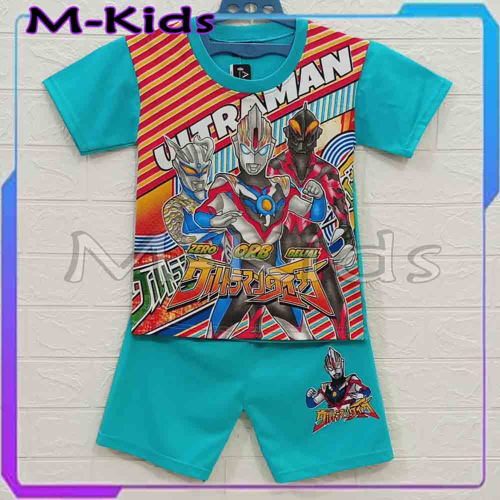 MKids88 - Baju Setelan Anak Laki-Laki Superhero ULTRAMAN