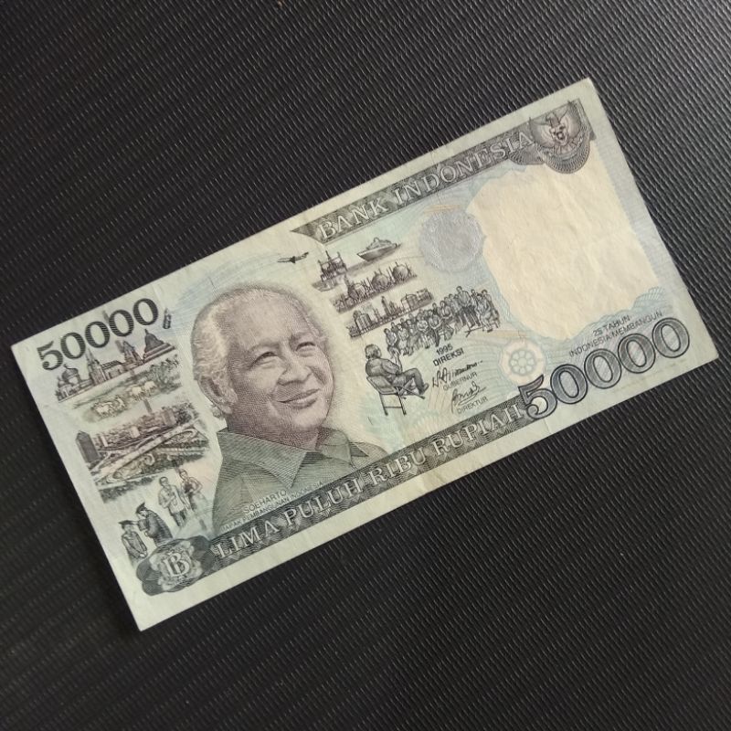 Uang Lama 50000 Soeharto 1995 nsXBO