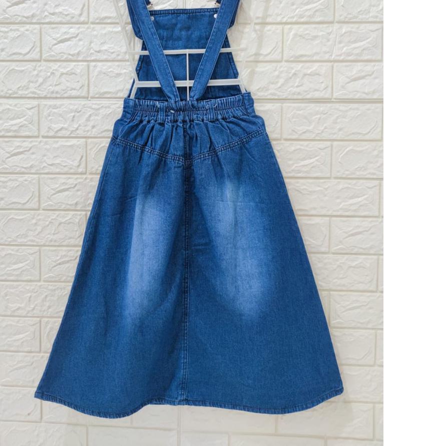 Produk.kámi● rok kodok panjang jeans anak perempuan/ overall rok panjang/ overall jeans/ rkpj ballet