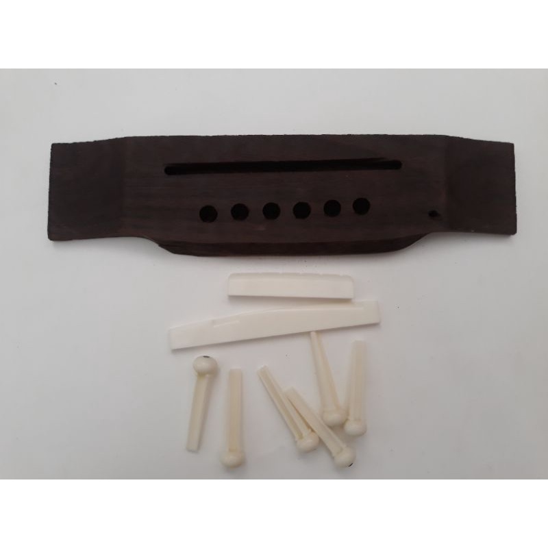 Bridge Gitar Knip Nut Saddle Akustik Apx Taylor Cort Martin Cole Clark