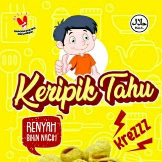 

Keripik tahu walik 90 gram halal nikmat gurih