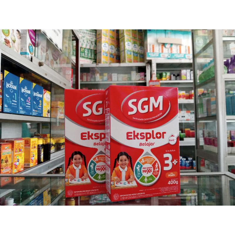 SGM EKSPLOR 3 PLUS MADU 400 G - ED 03/2025