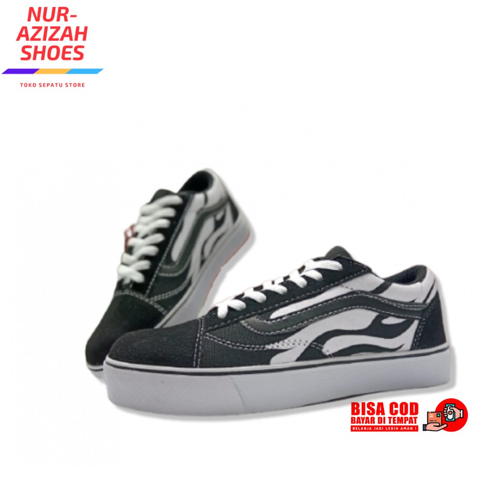 Sepatu Casual Pria Vans Era Authentic sepatu vans api bisa bayar di tempat /COD