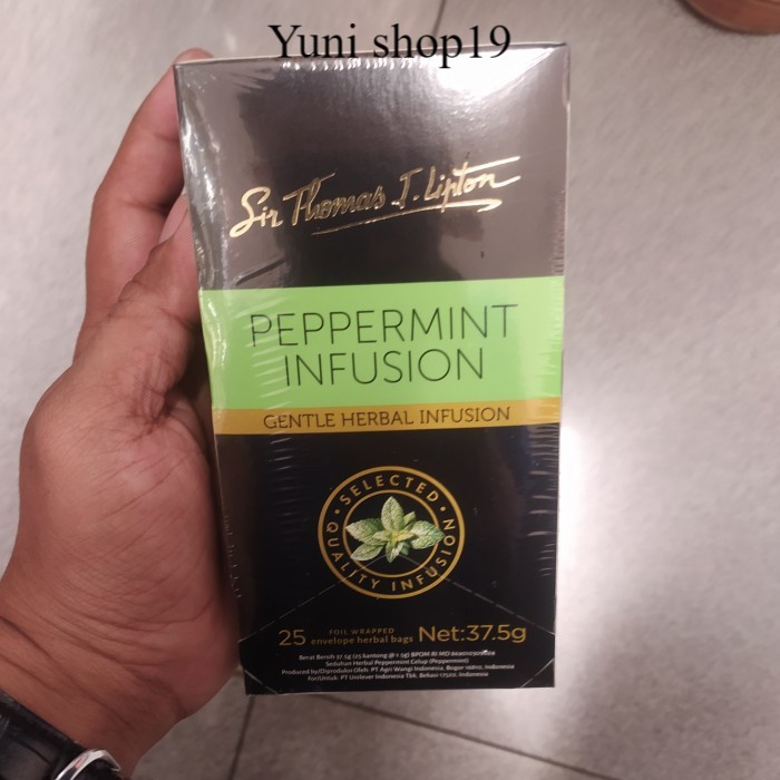 

lipton peppermint infusion