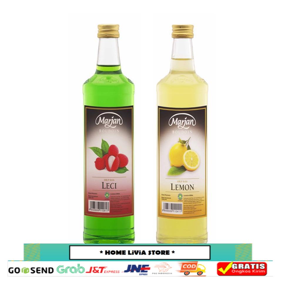 

Marjan Boudoin Syrup Lychee 460ml + Marjan Boudoin Syrup Lemon 460ml