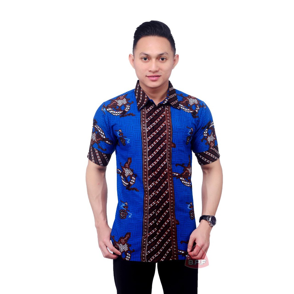 KEMEJA BATIK LENGAN PENDEK COWOK