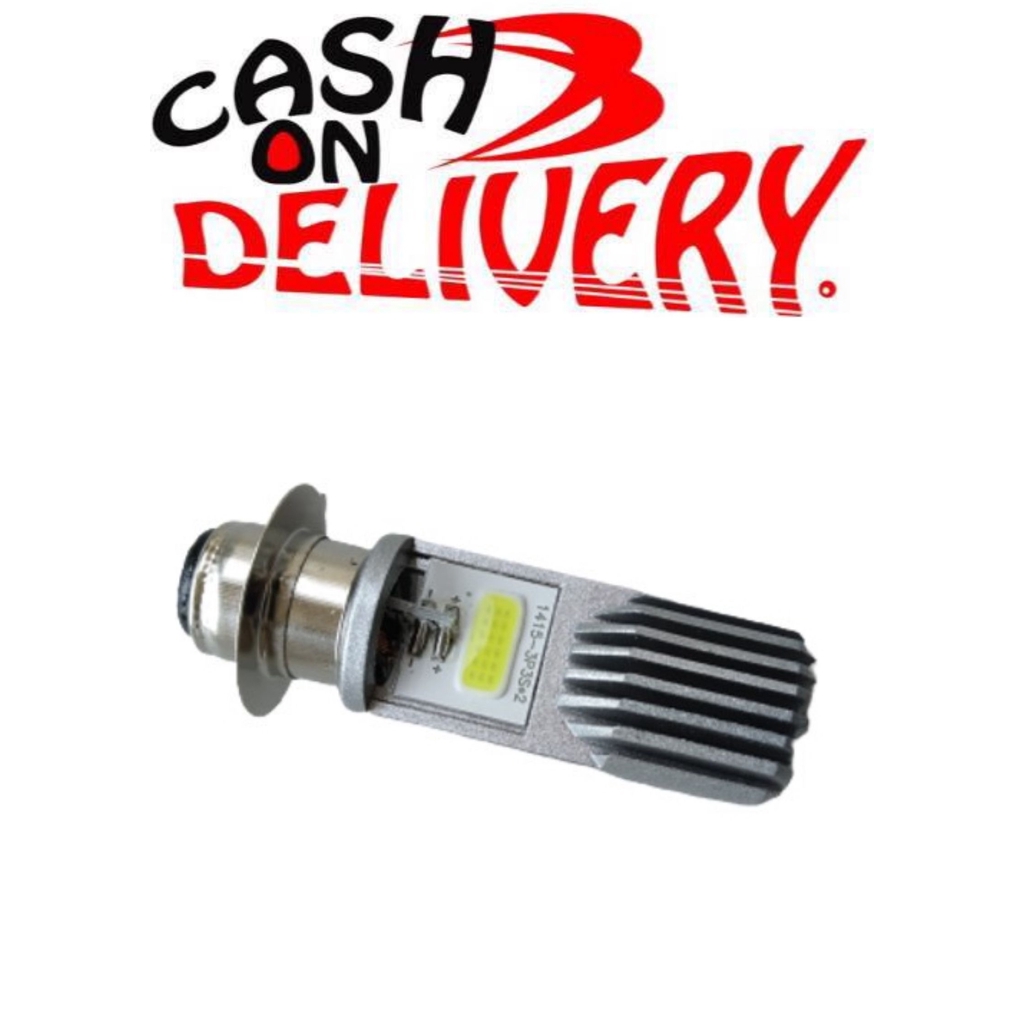 Lampu Motor Depan LED Headlamp 2 Sisi AC DC motor Bebek Metic