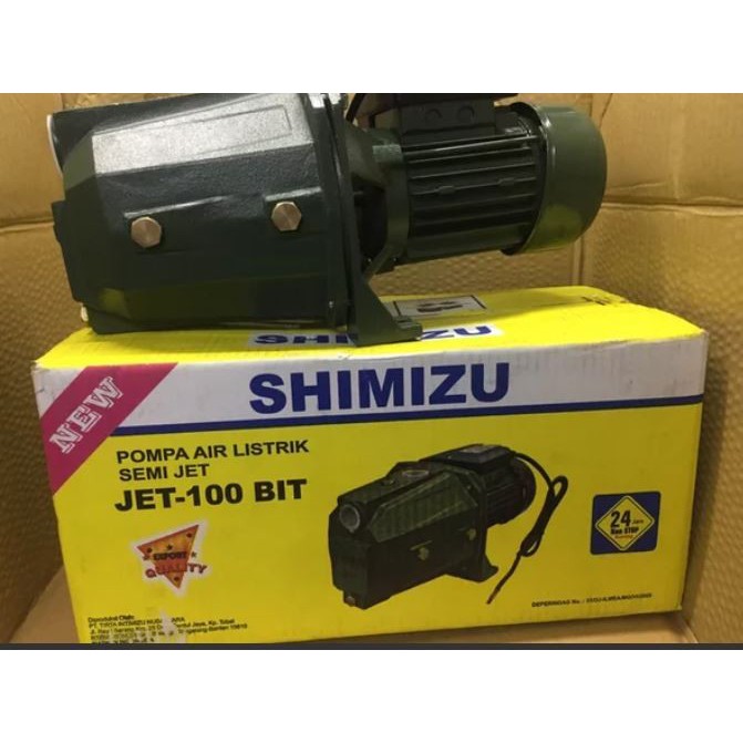 Pompa Shimizu JET-100 BIT - Sumur Dangkal Semi Jet-pump