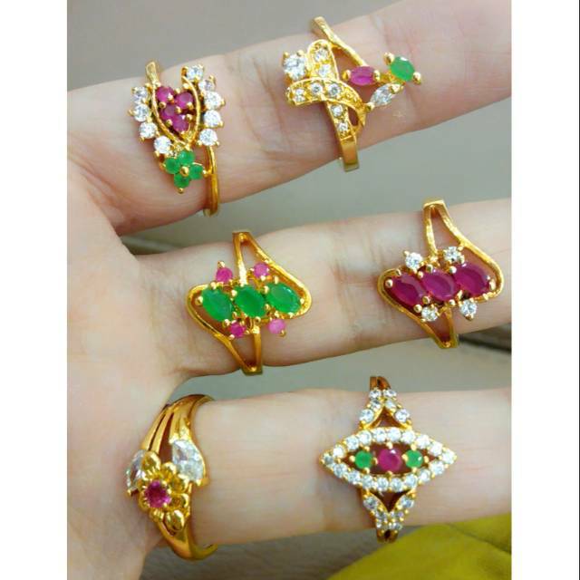 Cincin Xuping lapis emas gold /Cincin emas