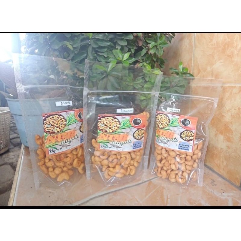 kacang mede/mente/mentor/ukir