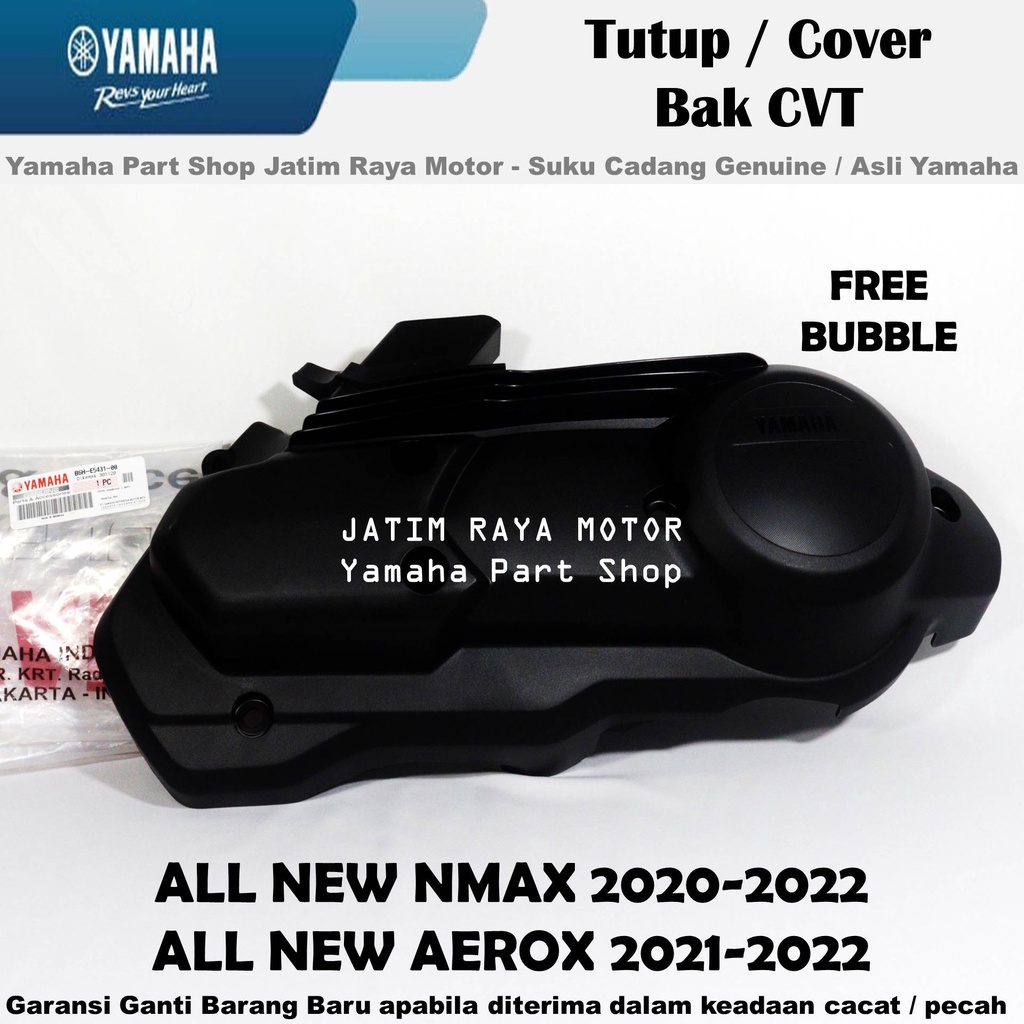 Tutup Bak Cvt Cover Mesin Cvt All New Nmax N Max 2020 All New Aerox 2021 Asli Yamaha Surabaya