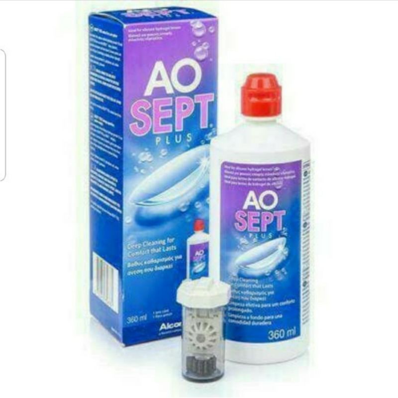 Cairan softlens AOSept plus 360ml