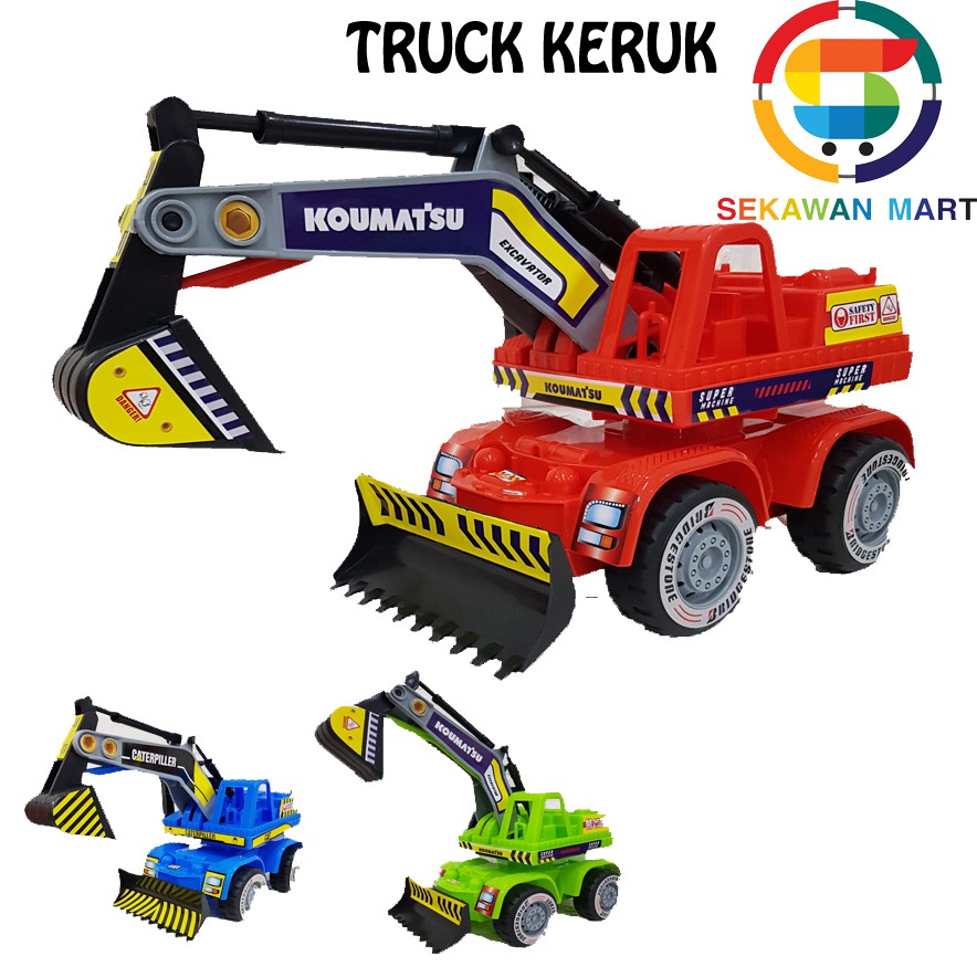 Mainan Anak Truck Keruk Pasir/ Mainan Keruk Truk Pasir 8070