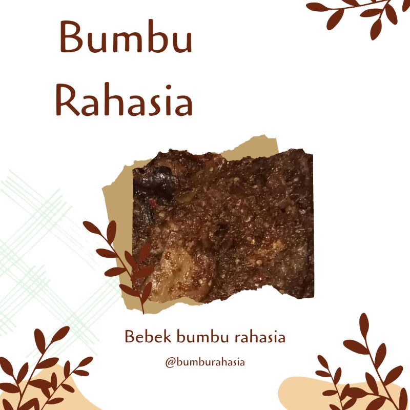 

Bebek bumbu rahasia setengah ekor