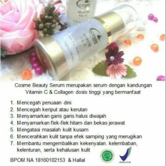 Promo (COD) Serum Cosme Beauty | Serum cosme | Serum Citronella | Serum wajah cosme
