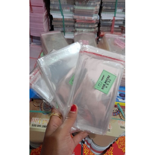 

PLASTIK OPP 8X13 / PLASTIK MEDIUM UNTUK AMPLOP