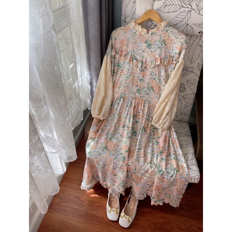 MIDI RAYA ALAYA, LESIE by HAIDEE ORLIN MIDI DRESS HAIDEE & ORLIN