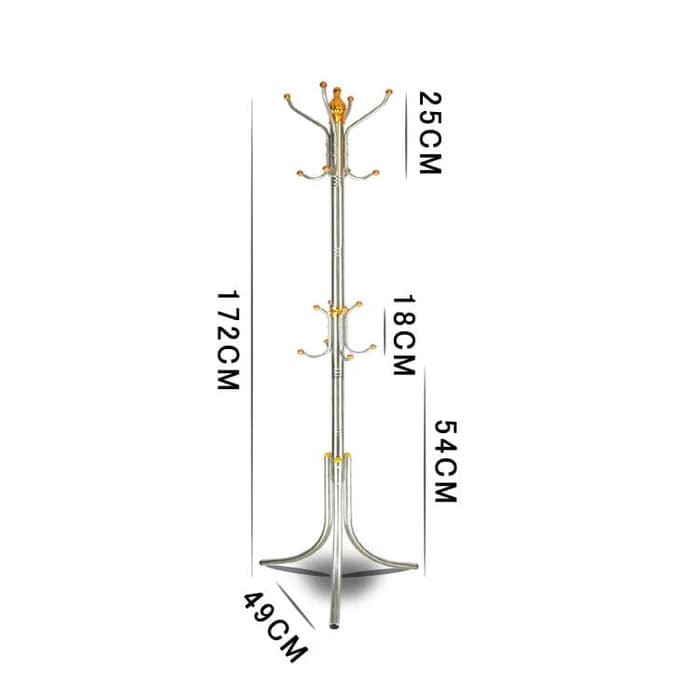 Multifunction Stand Hanger Rak Gantungan Topi, Jaket , Tas, Syal