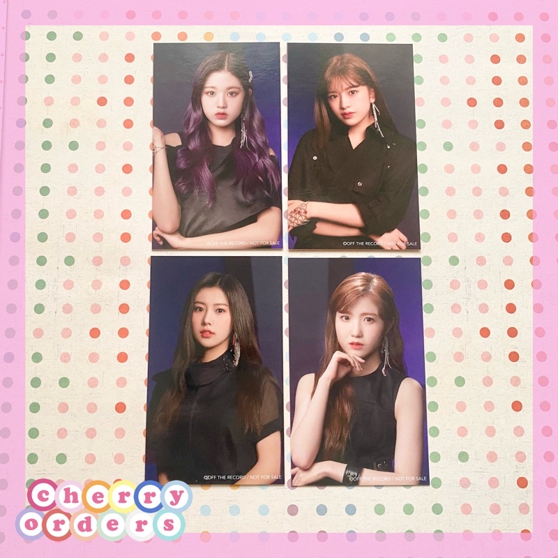 IZ*ONE Photocard Benefit OFFICIAL JAPAN SHOP : Buenos Aires Wonyoung Yujin Hyewon Hitomi