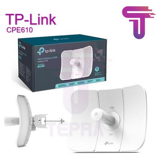 TP-LINK CPE610 5GHz 300Mbps 23dBi Outdoor CPE