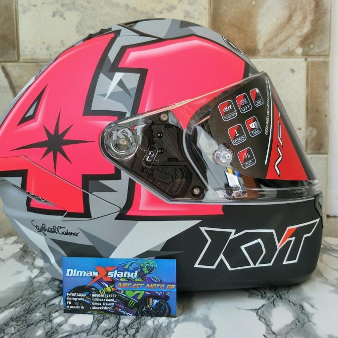 $+$+$+$+] HELM KYT NFR ALEIX ESPARGARO REPLICA 2019 ORIGINAL KYT