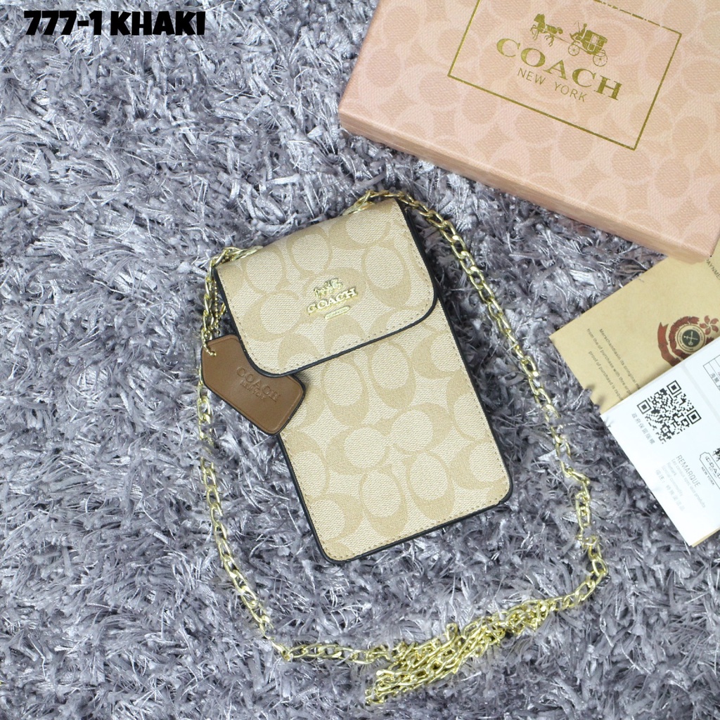 CO@CH Phone Cross Body 7771 (Free Box+Invoice+ Dust bag+ Bubble Wrap)