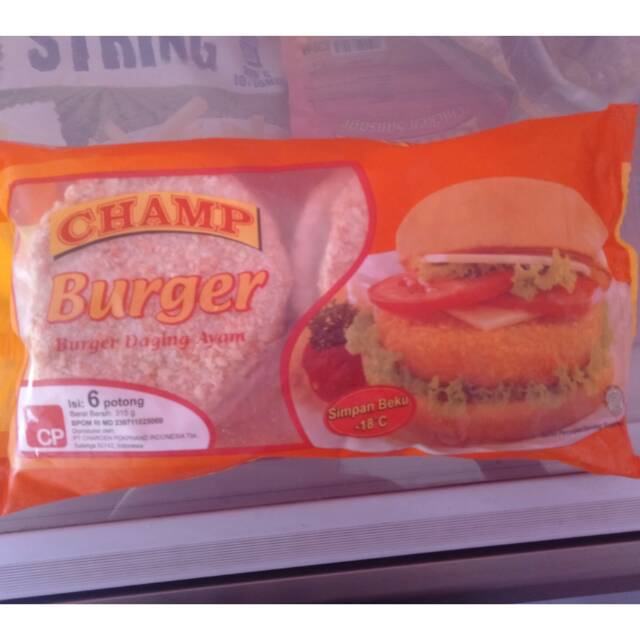 

CHAMP CHICKEN BURGER ( isi 6)