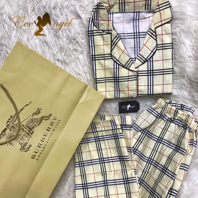 

Burberry Pajamas (TANPA PAPER BAG BURBERRY) high quality real pict