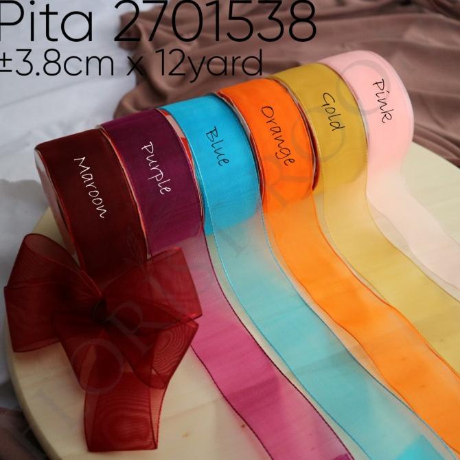

Best Product!!! Pita 2701538 3.8Cm X 12Yard - Ribbon - Hampers - Paling Diminati