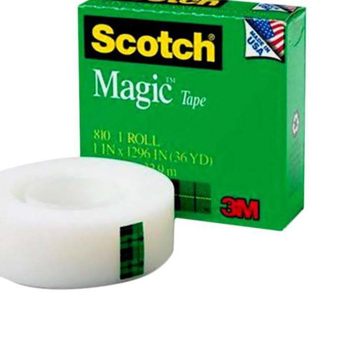 

(C09QJ)⭐ 3M 810 SCOTCH MAGIC TAPE 24MM X 36Y ,,!!