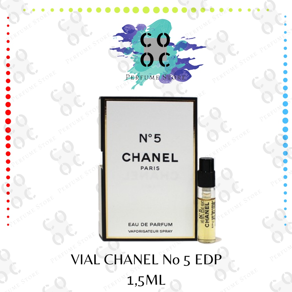 VIAL CHANEL NO 5 EDP FOR WOMEN