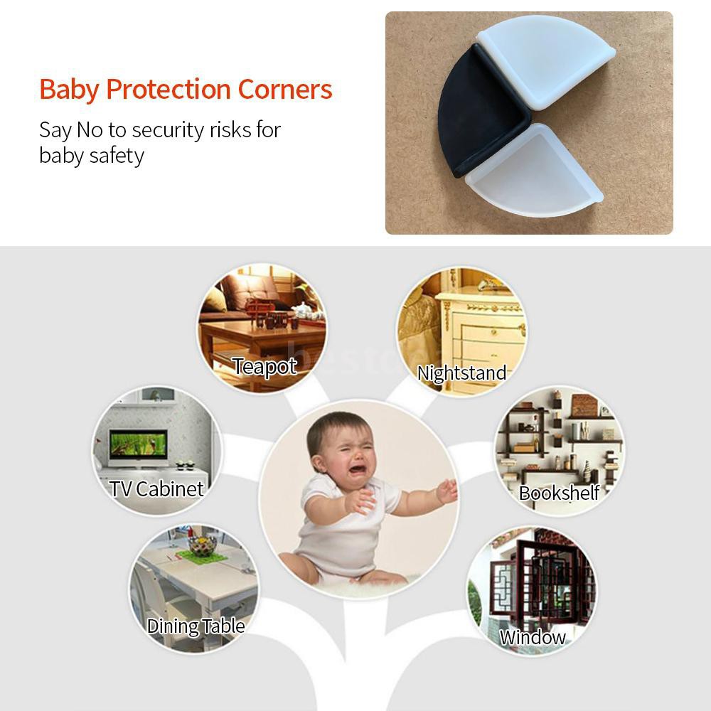 Pelindung Sudut Meja Model L Silicon Baby Protection Corner