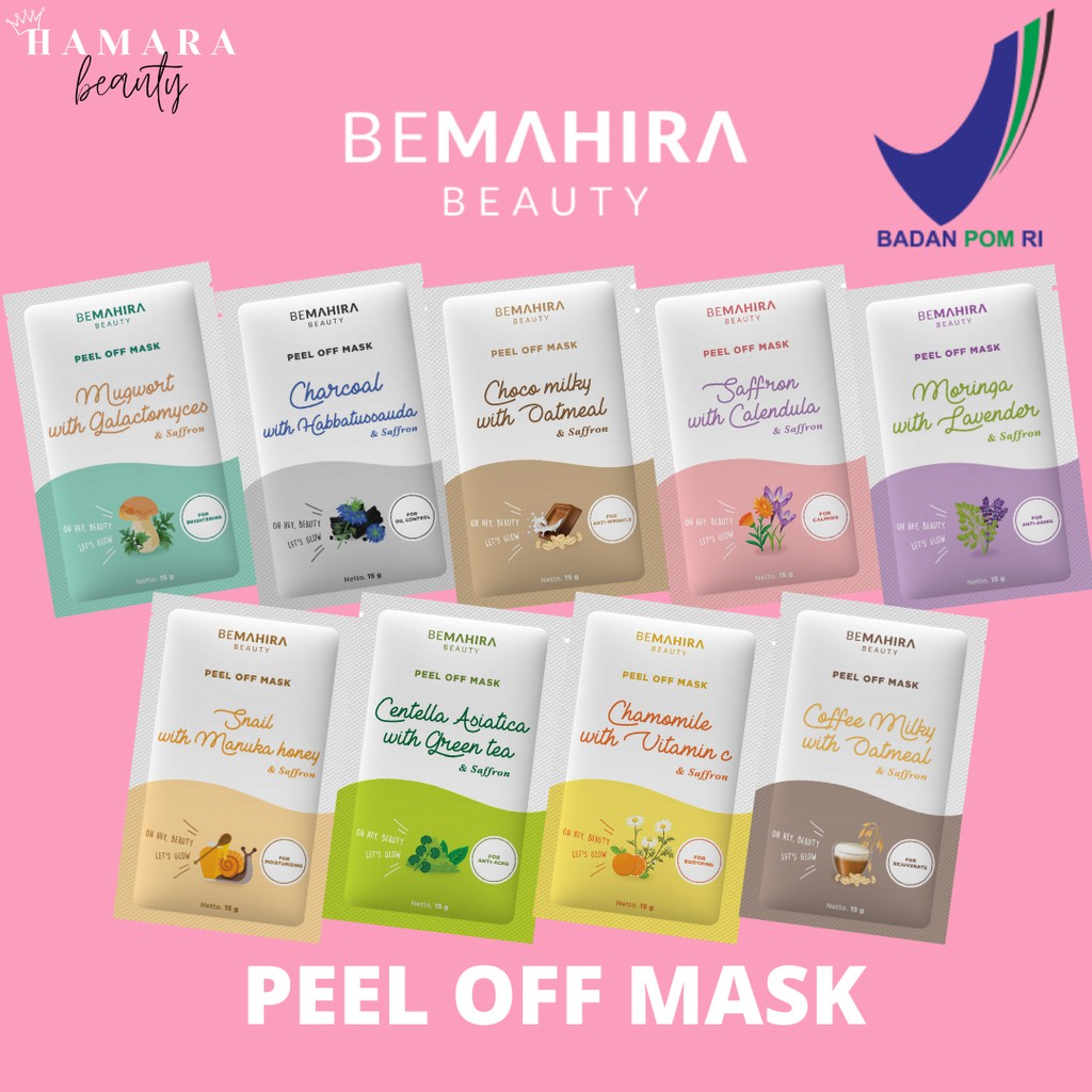 [BPOM] PEEL OFF MASK BEMAHIRA BEAUTY